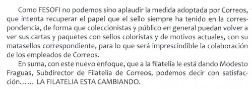 Atalaya Filatélica. 143. Mayo 2014. La filatelia está cambiando. Miguel Ángel García. Página 16 parcial. Baja.jpg