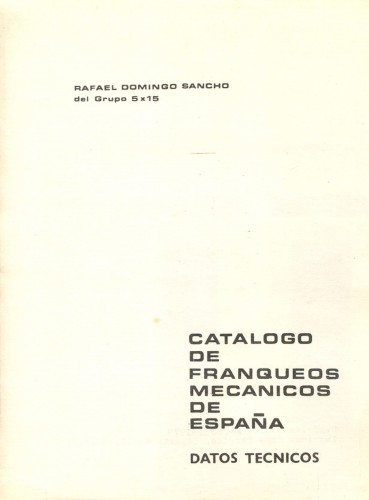 Catálogo de Franqueos Mecánicos. Datos Técnicos. Rafael Domingo. Página 000.jpg