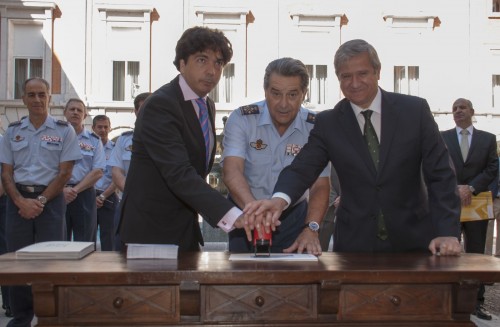 2014-06-27. NP. Emisión sello Ejército del Aire. Imagen. Baja.jpg
