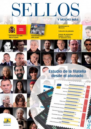 Correos. Sellos y mucho más. Número 36. 2014-2. Cubierta exterior anterior. Baja.jpg
