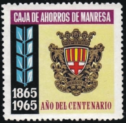 Caja Ahorros Manresa, Centenario 1865-1965.jpg