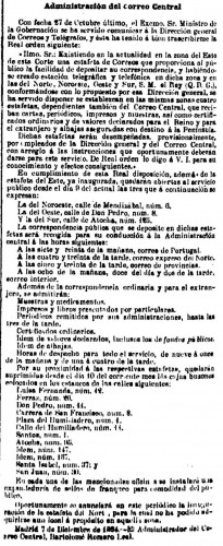 1884-12-07. Apertura de estafetas y supresión de cajas buzones. Detalle. Baja.jpg