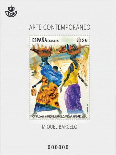 2014-07-08. Arte Contemporáneo Español. Miquel Barceló. Boceto. Baja.jpg