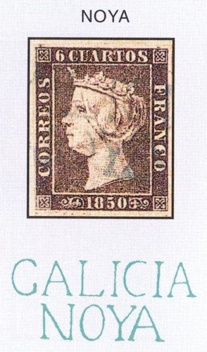 Matasellos sobre el 6 cuartos 1850. Noya (Galicia). Edifil especializado. Alta.jpg