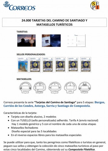 Tarjetas prefranqueadas del Camino de Santiago. Página 1. Detalle.jpg