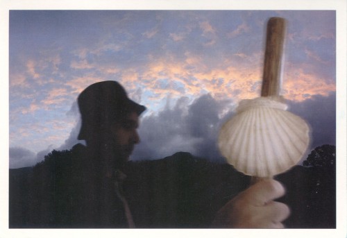 Tarjeta prefranqueda del Camino de Santiago. Anverso. De las primeras luces. Baja.jpg