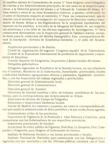 Relación de franquicias. Octubre de 1924. El Consultor Postal. Página 09. Alta.jpg