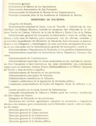 Relación de franquicias. Octubre de 1924. El Consultor Postal. Página 07. Alta.jpg