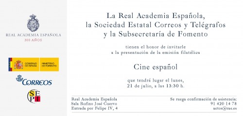 2014-07-11. Cine español. Manolo Escobar, Sara Montiel y Alfredo Landa. Presentación. 2014-07-21. Real.jpg