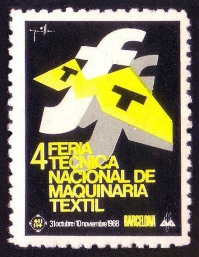 Feria de Maquinaria Textil, Barcelona, 1968