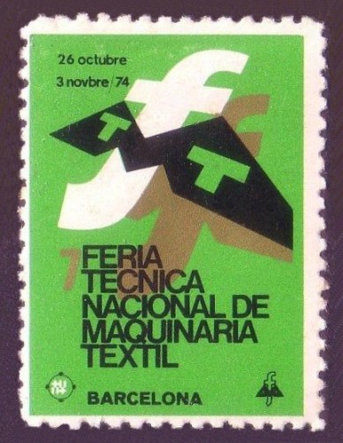 Feria de Maquinaria Textil, Barcelona, 1974