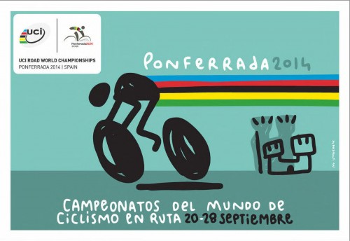 2014-09-21. Tarjeta prefranqueada. Mundial de Ciclismo en Ruta 2014. Reverso. Boceto. A3R3. Baja.jpg