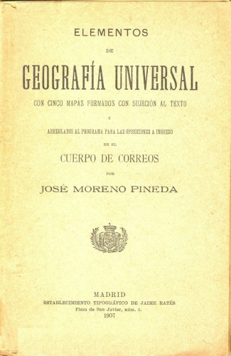 Elementos de Geografía Universal. Moreno Pineda. 1907. Baja.jpg