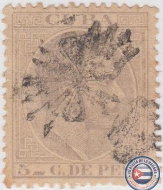 1884-13 CUBA ESPAÑA 5c CON MARCA DE TELEGRAFOS.jpg