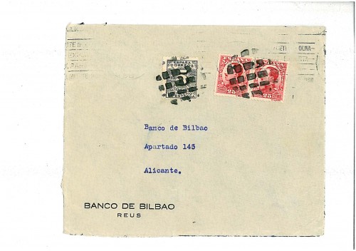 Buenas tardes, despues de varios intentos parece que lo he consegudo. Mi pregunta es la siguiente. La carta parece que la anularon con un rodillo en Bilbao, pero no tenia suficiente tinta y lo volvieron a anular con un cuño mudo. Esta segunda anulacion fue en destino? Podeis decirme algo? Saludos y gracias anticipadas