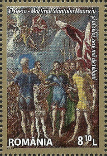 EL MARTIRIO DE SAN MAURICIO Y LA LEGIÓN TEBANA . MUSEO NACIONAL DE ARTE DE RUMANIA, Bucarest