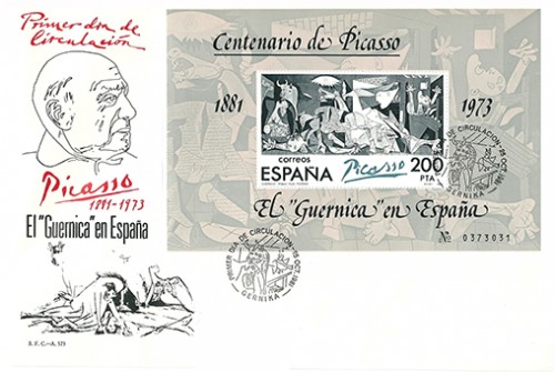 ESPAÑA 1981 SPD GUERNICA -  GUERNICA PICASSO.jpg