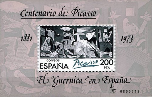ESPAÑA 1981 GUERNICA PICASSO.jpg
