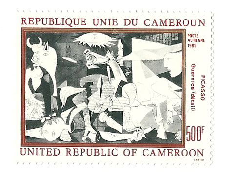 CAMERÚN 1981 GUERNICA PICASSO.jpg