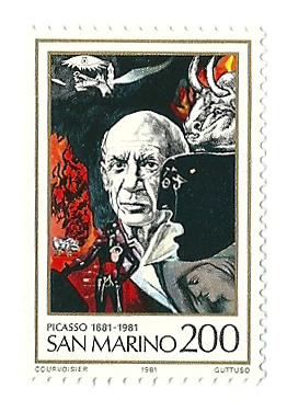 SAN MARINO 1981 GUERNICA PICASSO.jpg