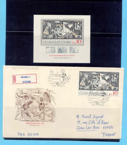PICASSO 20  (Checoslovaquia HB y SPD Centenario) 36 euros.jpg