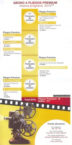 Subdirección de Filatelia. 2014-10. Abono a los Pliegos Premium 2015. Folleto 4. Baja.jpg