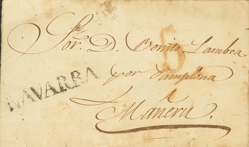 Betelu a Mañeru en 1845.