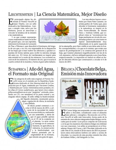 Madrid. 2014-10-31. Premios NexoFil y NexoNum 2013. Sellos premiados. Página 2. Baja.jpg