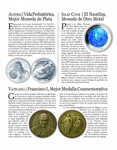 Madrid. 2014-10-31. Premios NexoFil y NexoNum 2013. Monedas premiadas. Página 4. Baja.jpg