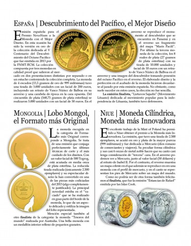 Madrid. 2014-10-31. Premios NexoFil y NexoNum 2013. Monedas premiadas. Página 2. Baja.jpg