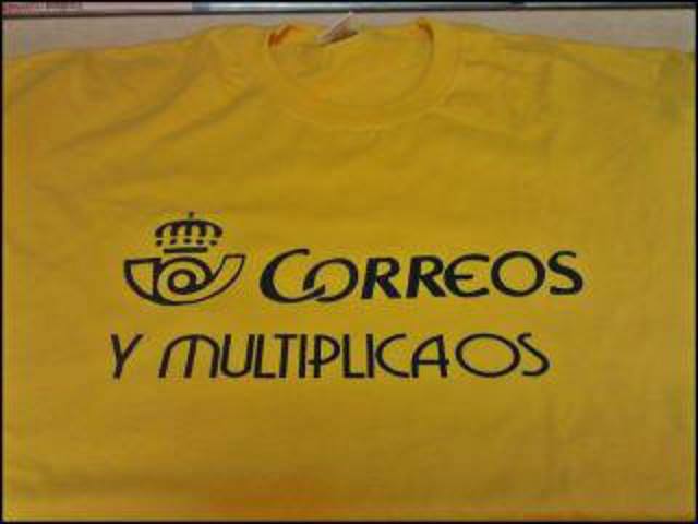 camiseta correos