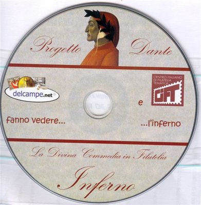 Progetto Dante. La Divina Commedia attraverso la Filatelia Tematica. L'Inferno. CD. Baja.jpg