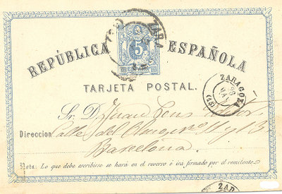 Matasellos antiguo para anular, y fechador más nuevo para fechar, os suena.