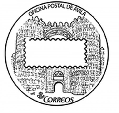 Matasellos turístico. 2014-12. Ávila. Boceto. Baja.jpg