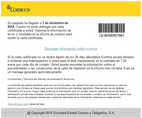 2014-12-04. Alerta sobre envío de Correos.jpg