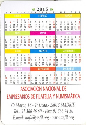 Madrid. 2014-12-12 al 14. Feria Navidad 2014. Calendario 2015. Reverso. Baja.jpg