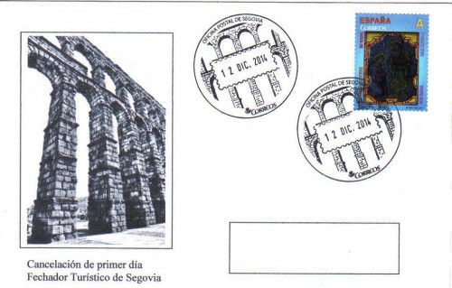 Fechador turístico de Segovia 1er día de uso.