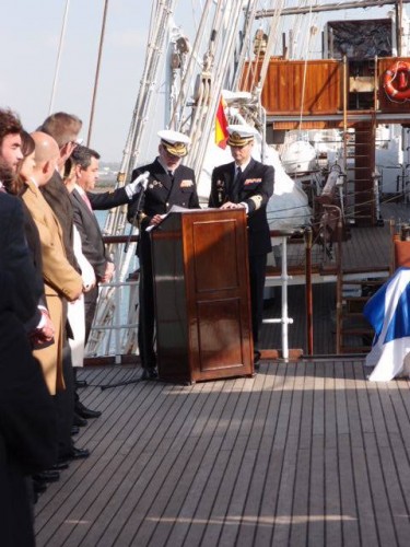 Actuación del Almirante de la Flota