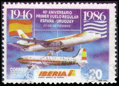 Uruguay.- 40º Aniversariode Iberia.jpg