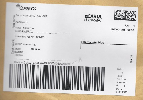 Etiqueta térmica digital. Grande. Carta certificada. 1940001-Brihuega. 369132 7,61. 2015-01-07.jpg