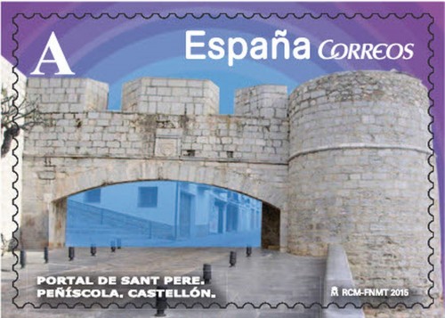2015-01-02. Arcos y Puertas Monumentales. Portal de Sant Pere. Peñíscola. Boceto. Baja.jpg