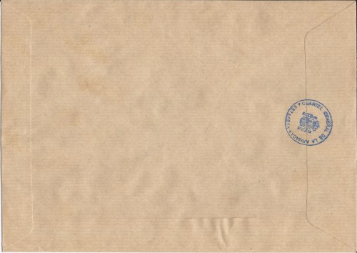 Franqueo Pagado Oficial. 280578-04. 2015-01-15. Sobre. Reverso. Baja.jpg