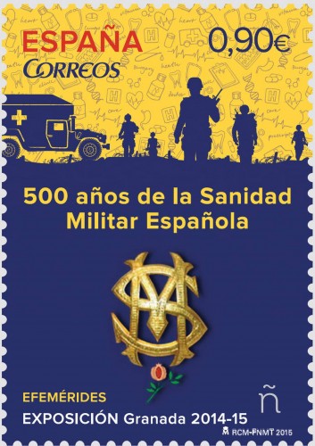2015-02-06. 500 Años de la Sanidad Militar Española. Boceto. Baja.jpg