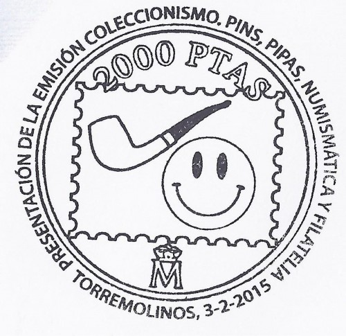 2015-02-03. Coleccionismo. Presentación 03-02-2015. Matasellos. Baja.jpg