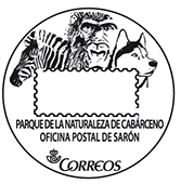 Matasellos turístico. 2015-02. Parque de la Naturaleza de Cabárceno. Sarón (Los Rosales, 17), Cantabria.jpg