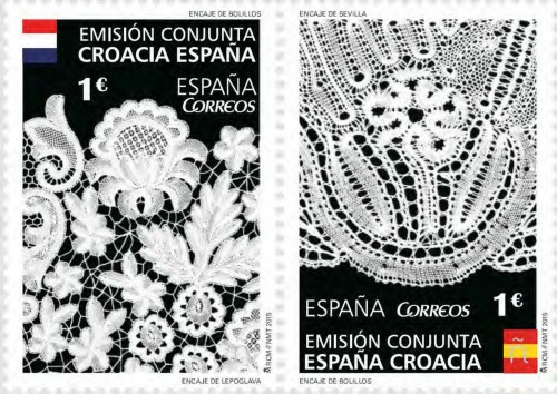 2015-03-31. Emisión conjunta España-Croacia. Encaje de bolillos. Boceto 1. Baja.jpg