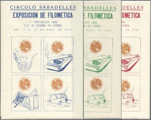 Sabadell 1960, Exposición Filomética.jpg