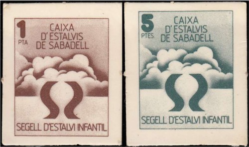 Sabadell  Caja Ahorros, Ahorro infantil, 1 y 5 pt.jpg