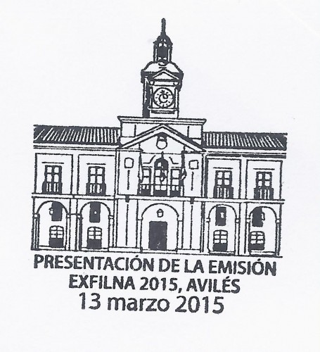 2015-03-13. Exfilna 2015. Presentación. 13-03-2015. Matasellos. Baja.jpg