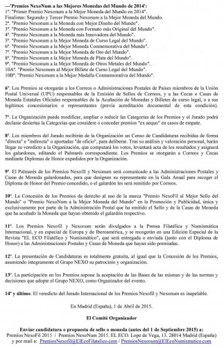 Premios NexoFil y NexoNum. 2015. Bases. Página 2. Baja.jpg